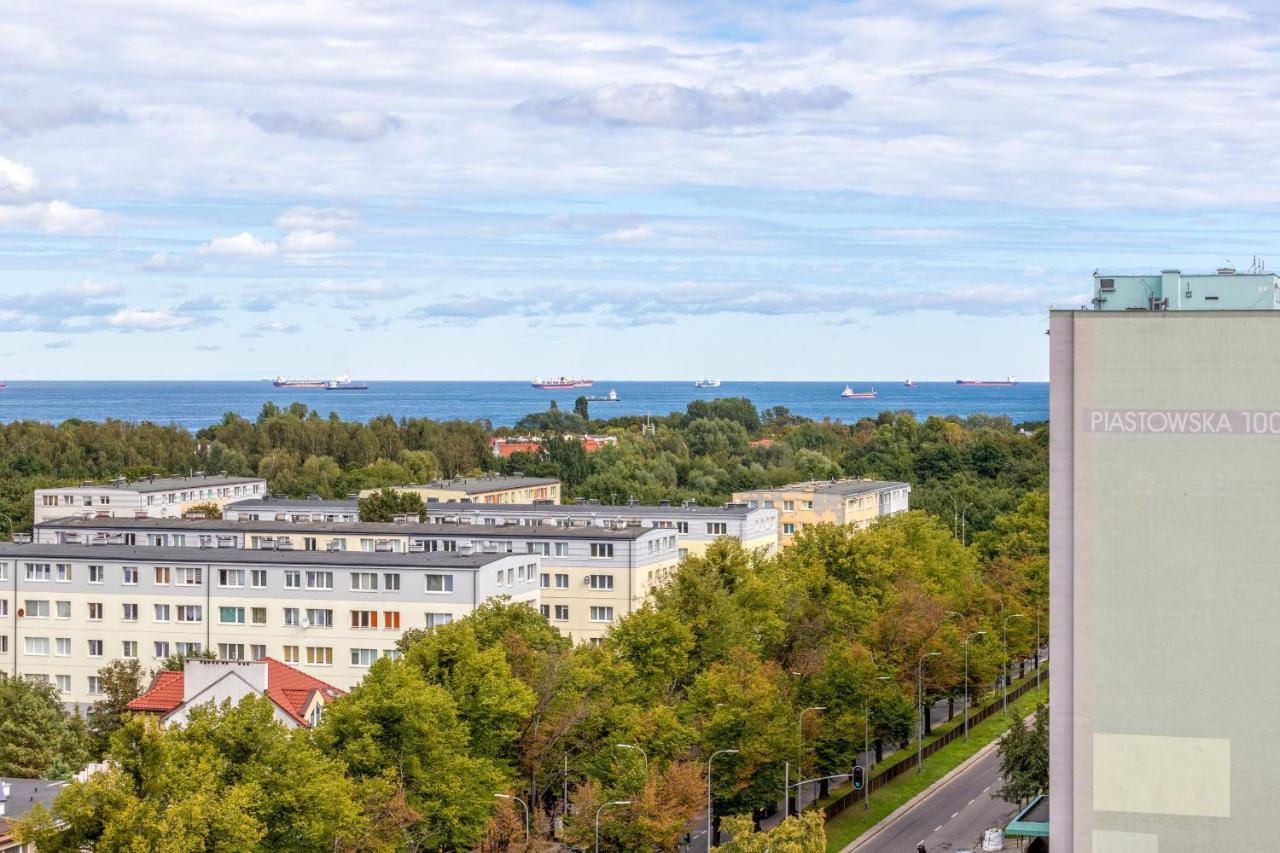Seaview Apartment Gdansk Przymorze By Noclegi Renters מראה חיצוני תמונה